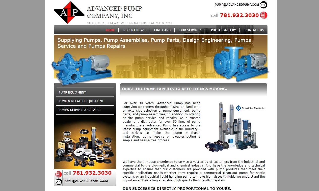 Advanced Pump Company, Inc.